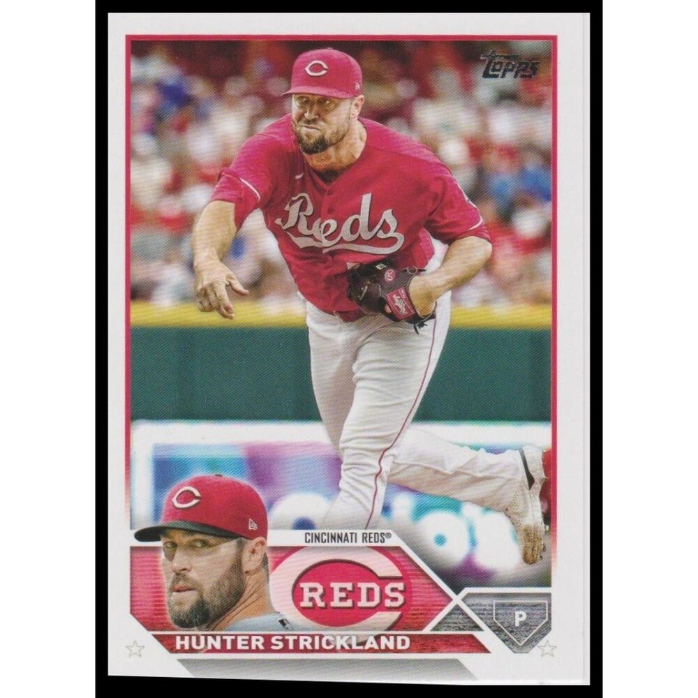 2023 Topps #652 Hunter Strickland Vintage Stock